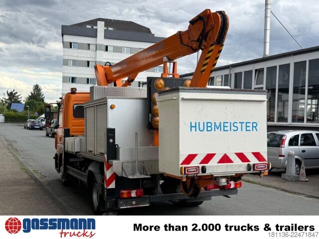 Special purpose truck Mercedes-Benz Atego 918 L 4x2, Blumenbecker Hubarbeitsbühne