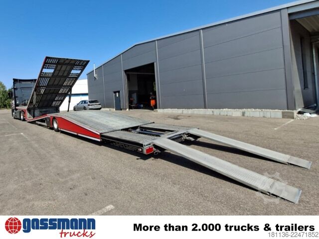 Low loader semitrailer  KALEPAR KLP1Y, Tieflader für Fahrzeugtransporte