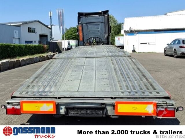 Low loader semitrailer  KALEPAR KLP1Y, Tieflader für Fahrzeugtransporte
