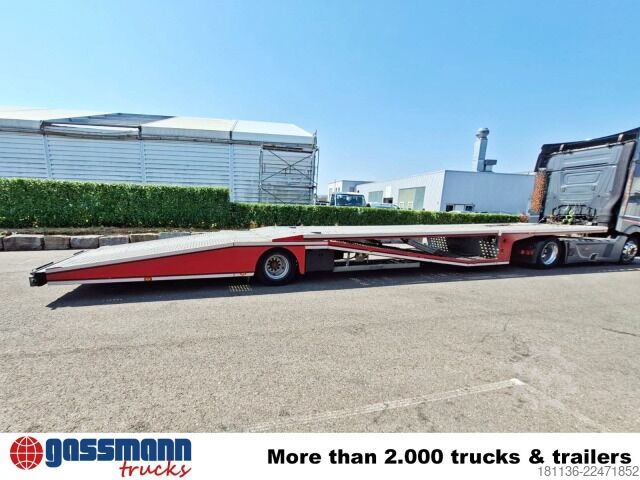 Low loader semitrailer  KALEPAR KLP1Y, Tieflader für Fahrzeugtransporte