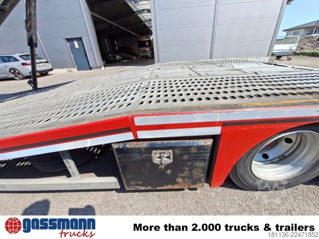 Low loader semitrailer  KALEPAR KLP1Y, Tieflader für Fahrzeugtransporte