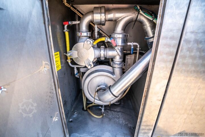 Milk tanker MAGYAR CITERNE HYDROLIQUE MONO-CUVE + 26.000 L