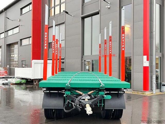 Holztransporter PAVIC HPA 27 68Z / Plattform 3-Achser  Blatt-Federung...