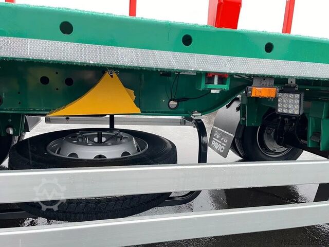 Holztransporter PAVIC HPA 27 68Z / Plattform 3-Achser  Blatt-Federung...