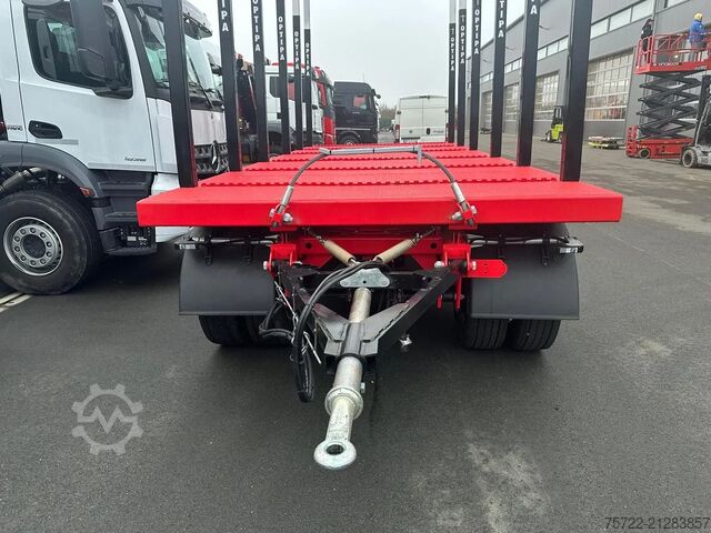 Holztransporter PAVIC HPA 27 68Z / Plattform 3-Achser  Blatt-Federung...