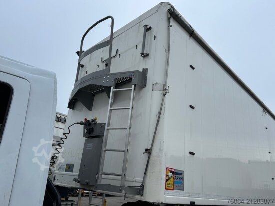 Auflieger mit Walkingfloor KNAPEN K100/KT01, 10 MM, LIFTACHSE, ROLLPLANE, FUNK