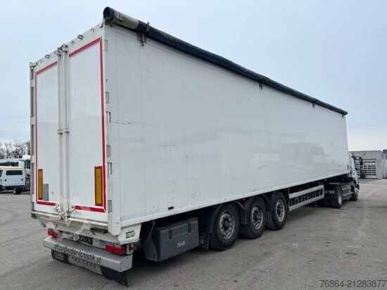 Auflieger mit Walkingfloor KNAPEN K100/KT01, 10 MM, LIFTACHSE, ROLLPLANE, FUNK