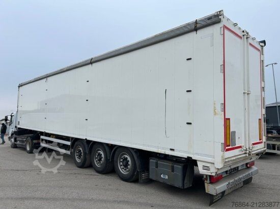 Auflieger mit Walkingfloor KNAPEN K100/KT01, 10 MM, LIFTACHSE, ROLLPLANE, FUNK