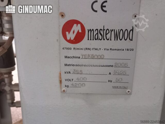 MASTERWOOD  TEKNOMAT 5000 MASTERWOOD TEKNOMAT 5000