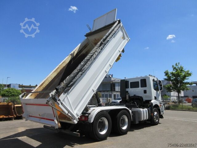Dreiseitenkipper LKW iveco X-Way 480 AD300XZ 6x4  Hydrodrive, Bordmatic