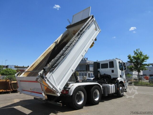 Kipper LKW iveco X-Way 480 AD300XZ 6x4, Hydrodrive, Bordmatic