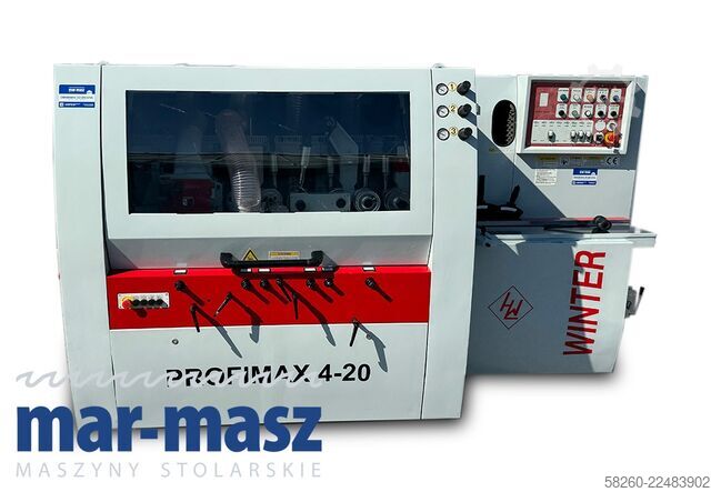 Vier-Seiten-Hobelmaschine WINTER Profimax 4-20