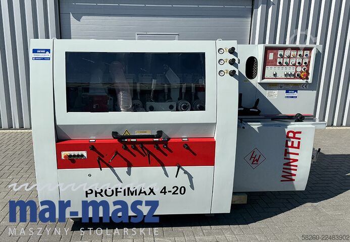 Vier-Seiten-Hobelmaschine WINTER Profimax 4-20
