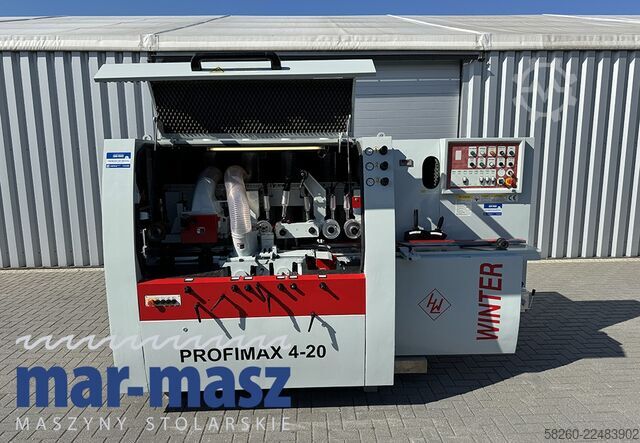 Vier-Seiten-Hobelmaschine WINTER Profimax 4-20