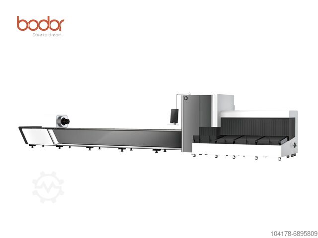 All-round fiber laser metal tube cutting Bodor T2