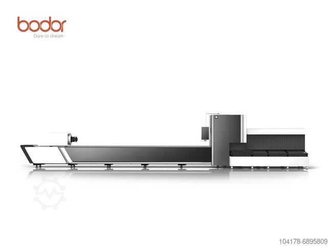All-round fiber laser metal tube cutting Bodor T2
