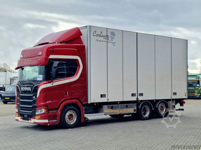 Suitcase Scania R580 V8 NGS Highline 6x2*4 - Box with sidedoors...