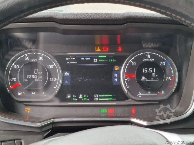 Suitcase Scania R580 V8 NGS Highline 6x2*4 - Box with sidedoors...