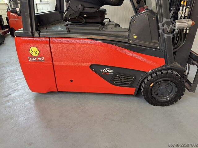 E 16 L - 386 / 02 Evo * Atex EX * Proplan 2G / Z1 * NEW battery !! LINDE E 16 L - 386 / 02 Evo * Atex EX * Proplan 2G / Z1 * NEW battery !!