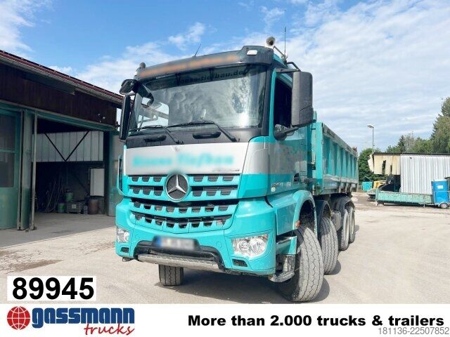 Tipper truck Mercedes-Benz Arocs 3245 K 8x4/4, Bordmatik