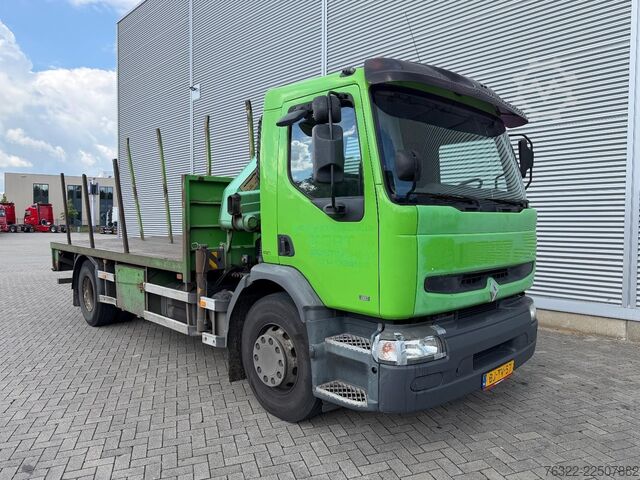 Open body Renault HD260-20 PR OPEN LAADBAK MET HMF853 KRAAN / BLA...