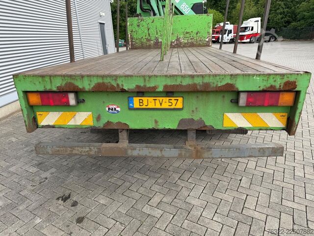 Open body Renault HD260-20 PR OPEN LAADBAK MET HMF853 KRAAN / BLA...