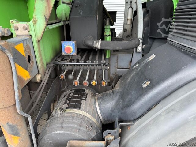 Open body Renault HD260-20 PR OPEN LAADBAK MET HMF853 KRAAN / BLA...