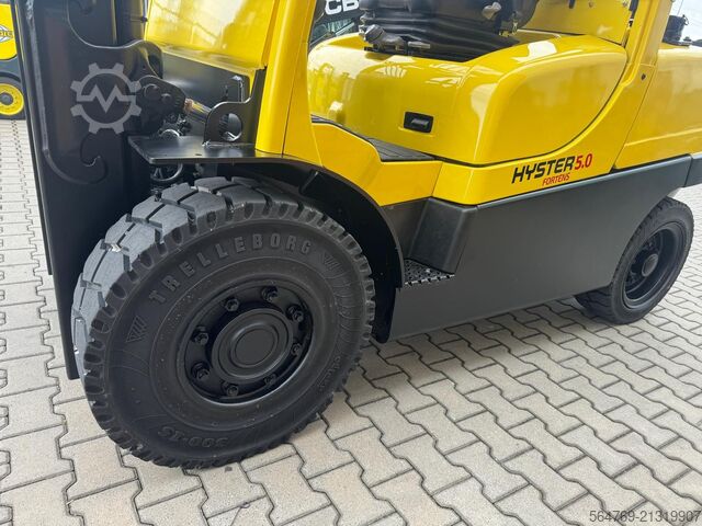 Gabelstapler Hyster H 5.0 FT Triplex 5000 mm/Only 3662 hours
