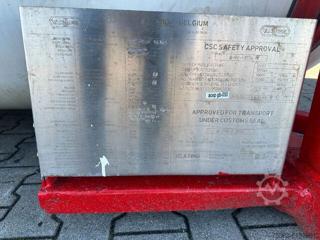 Tankcontainer Van Hool 20FT SWAP BODY / 30.800L / AMKD / L4BN / UN POR...