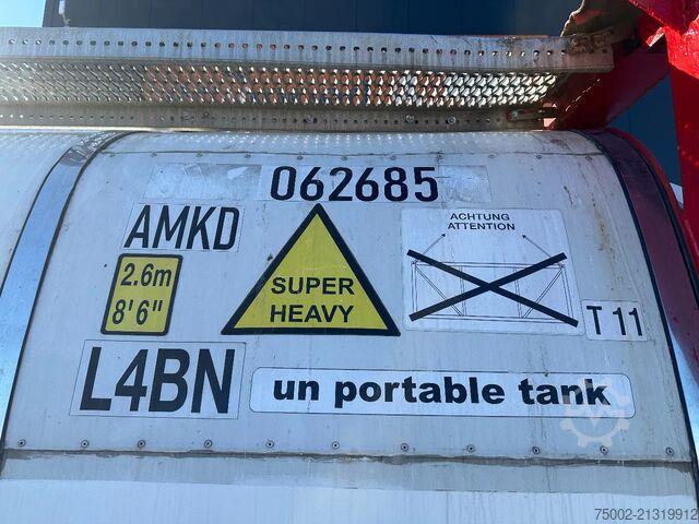 Tankcontainer Van Hool 20FT SWAP BODY / 30.800L / AMKD / L4BN / UN POR...