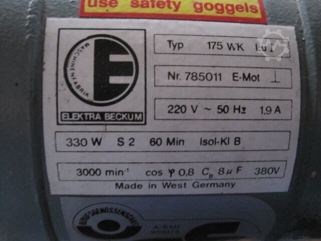 Elektra-Beckum Doppelschleifbock Elektra-Beckum Doppelschleifbock Doppelschleifbock mit Untergestell
