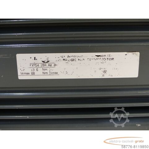 Control unit Fagor AC Brushless Servomotor FXM54 . 20A . R0.000 Version 00