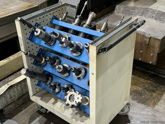 Traveling column milling machine X Axis 10400 mm ANAYAK HVM 11000