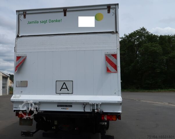 Truck with box body Mercedes-Benz 1222 L