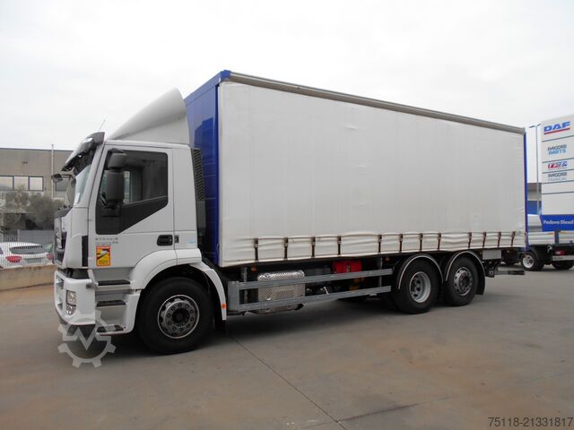 LKW mit Pritsche & Plane Iveco Stralis 360 6X2 - Centina + Sponda