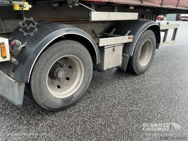 Open trailer HFR Zentralachsanhänger Curtainsider Standard