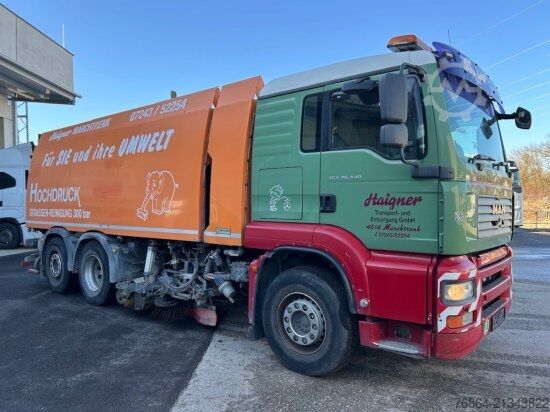 Special purpose truck MAN TGA 26.440 6X2-2 LL, HOCHDRUCK KEHRMASCHINE 300 BAR,  LENK-LIFTACHSE, VOLL-LUFT, E4