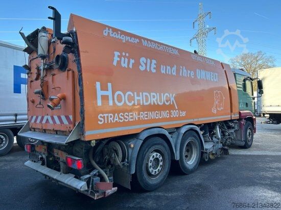Special purpose truck MAN TGA 26.440 6X2-2 LL, HOCHDRUCK KEHRMASCHINE 300 BAR,  LENK-LIFTACHSE, VOLL-LUFT, E4