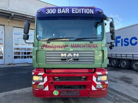 Special purpose truck MAN TGA 26.440 6X2-2 LL, HOCHDRUCK KEHRMASCHINE 300 BAR,  LENK-LIFTACHSE, VOLL-LUFT, E4