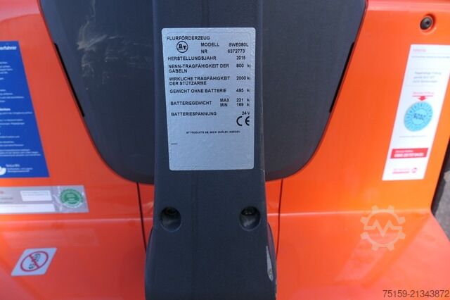 Manual stacker bt SWE 080L Batterie 21/2025