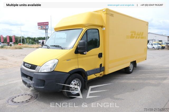 Transporter mit Koffer iveco Daily 35 S11 C30C AUTOMATIK KAMERA MAXI Regale DURCHGANG