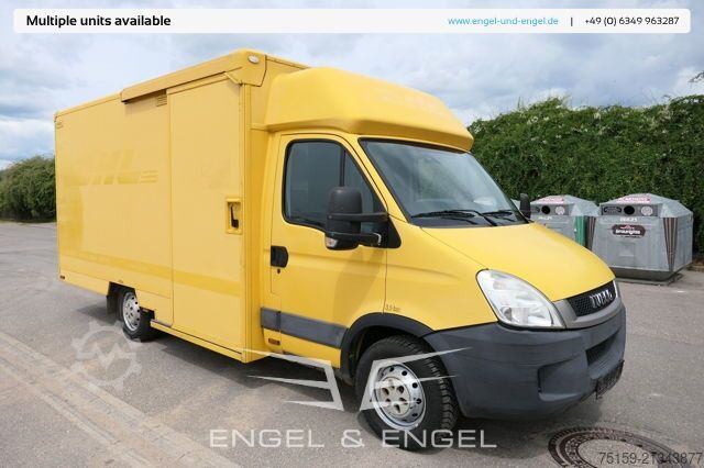 Transporter mit Koffer iveco Daily 35 S11 C30C AUTOMATIK KAMERA MAXI Regale DURCHGANG