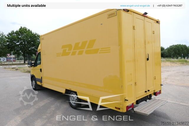 Transporter mit Koffer iveco Daily 35 S11 C30C AUTOMATIK KAMERA MAXI Regale DURCHGANG