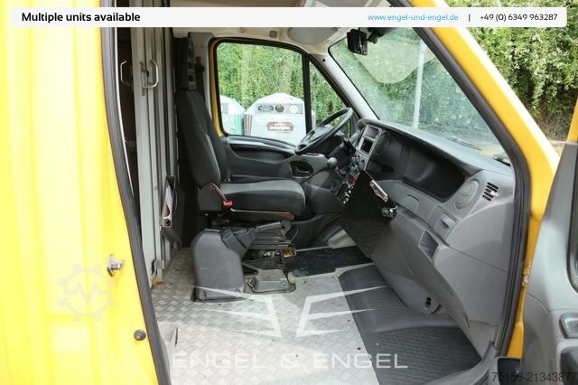 Transporter mit Koffer iveco Daily 35 S11 C30C AUTOMATIK KAMERA MAXI Regale DURCHGANG