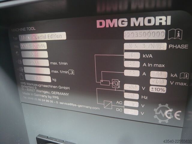 Milling machine Deckel Maho DMG FP4M Special Edition Neuwertig