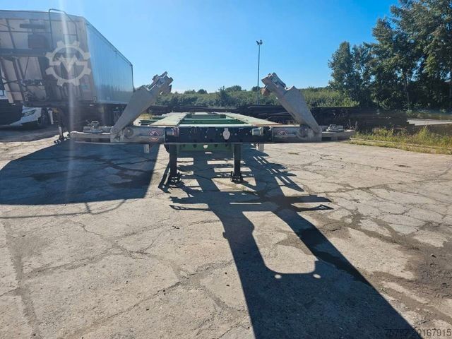 Swap body semitrailer WIELTON Vario Containerchassis, Reifendruckkontrolle