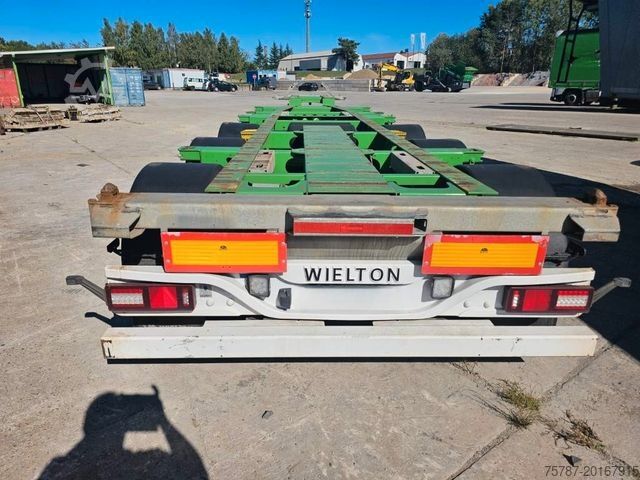Swap body semitrailer WIELTON Vario Containerchassis, Reifendruckkontrolle