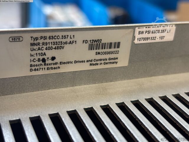 Elektronik / SPS-Steuerungen REXROTH 80 Stueck - PSI 63CO.357 L1