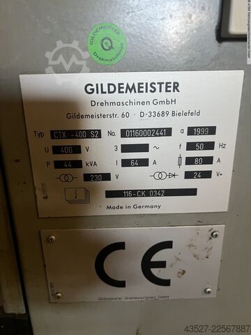 CNC Lathe DMG CTX 400 - S2
