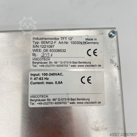 Elektronik / SPS-Steuerungen VISCOTECH SEM12-F / 10030939